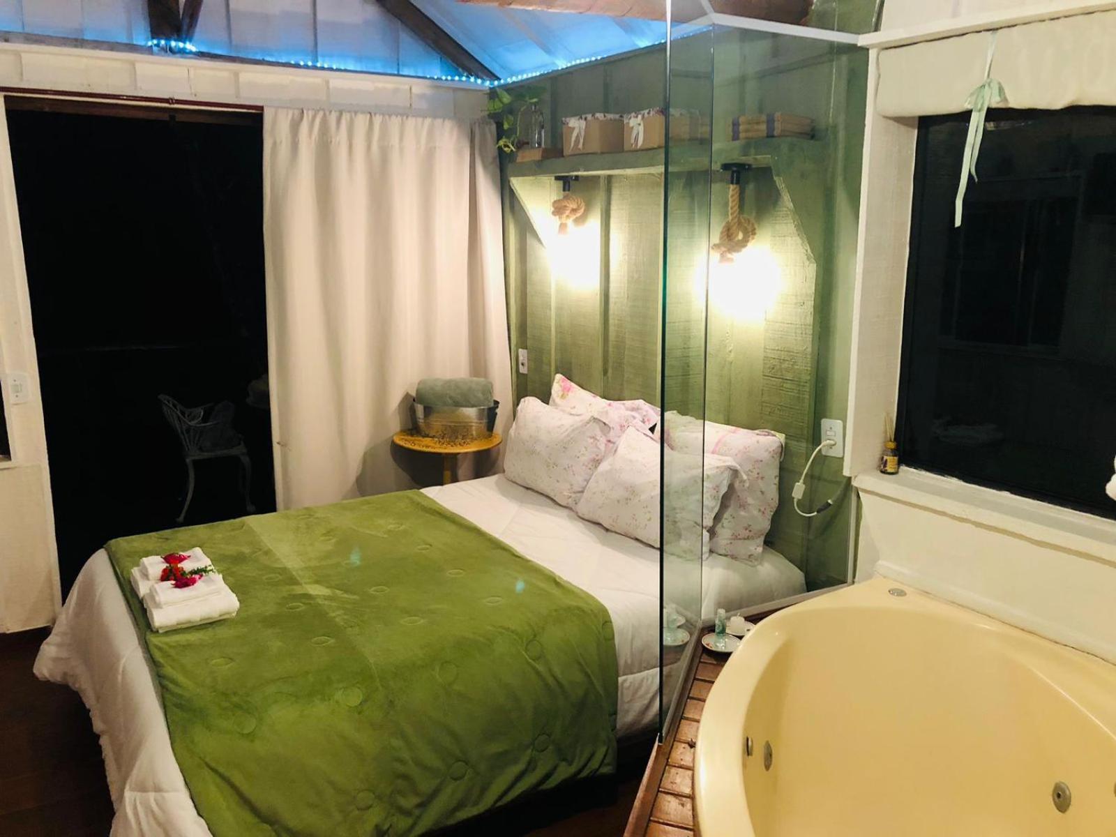 Little Cabana Com Hidromassagem Кампус-ду-Жордау Экстерьер фото
